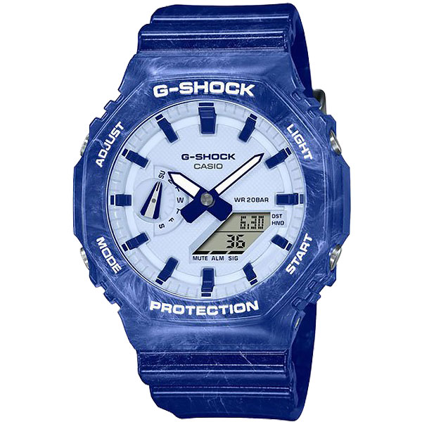 Casio G-Shock GA-2100BWP-2A férfi óra